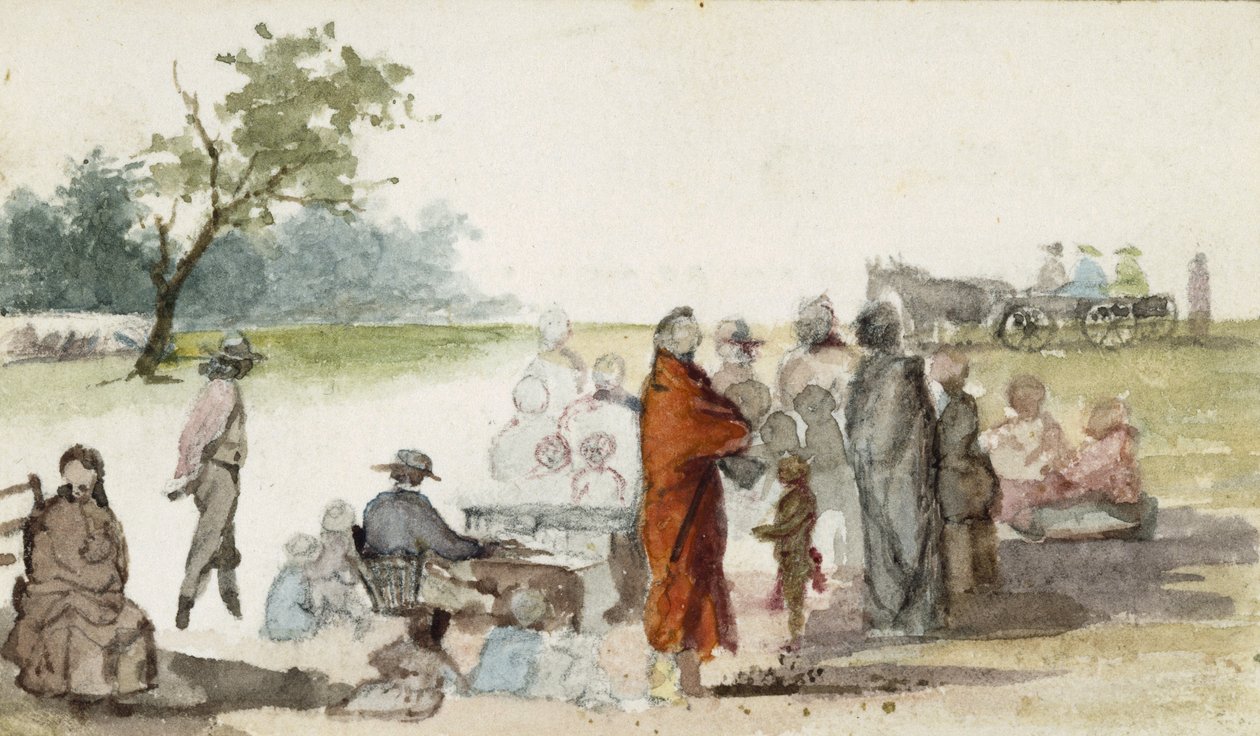 El organista, 1869-71 de Vincent Colyer