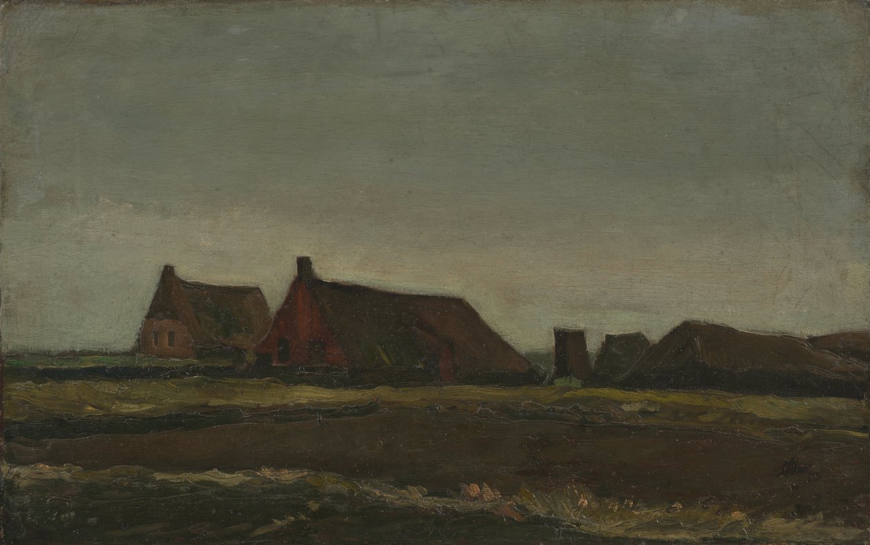 Cabañas de Vincent van Gogh