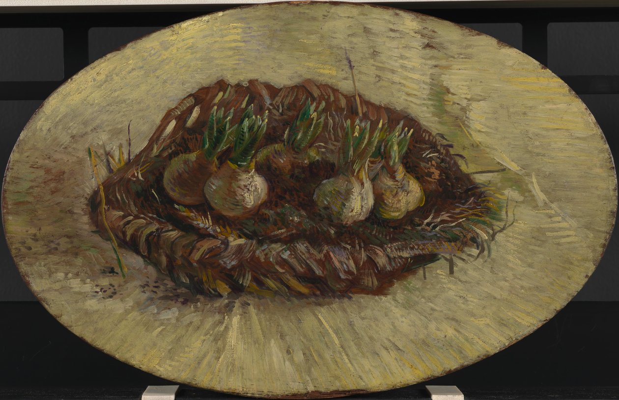 Cesta de bulbos de jacinto de Vincent van Gogh