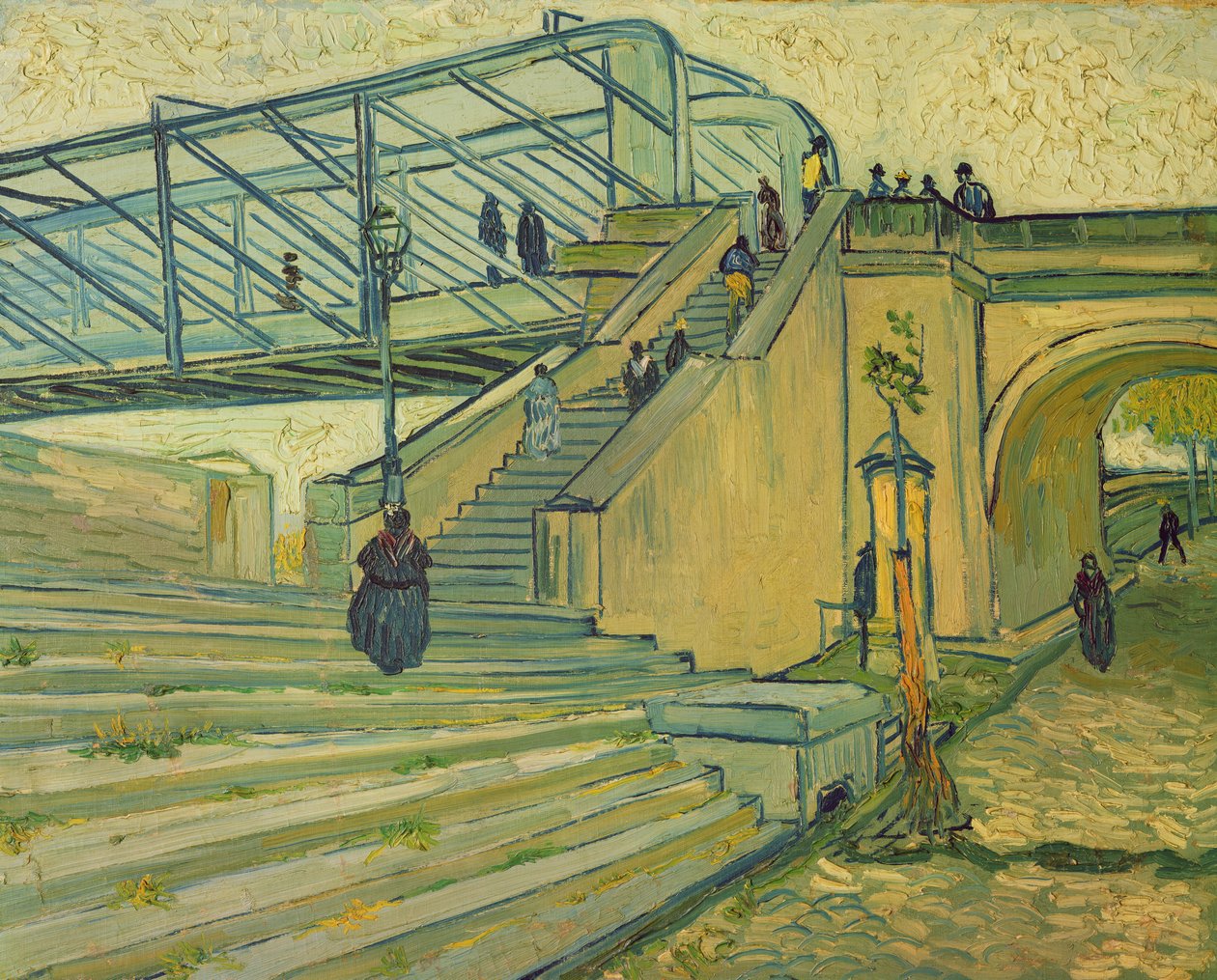 Puente de Trinquetaille, 1888 de Vincent van Gogh
