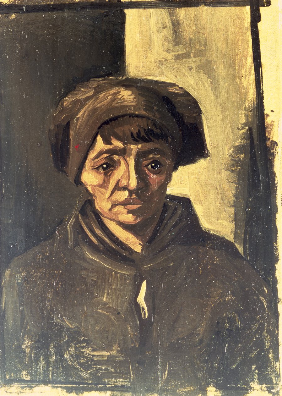 Busto de un campesino, 1884 de Vincent van Gogh