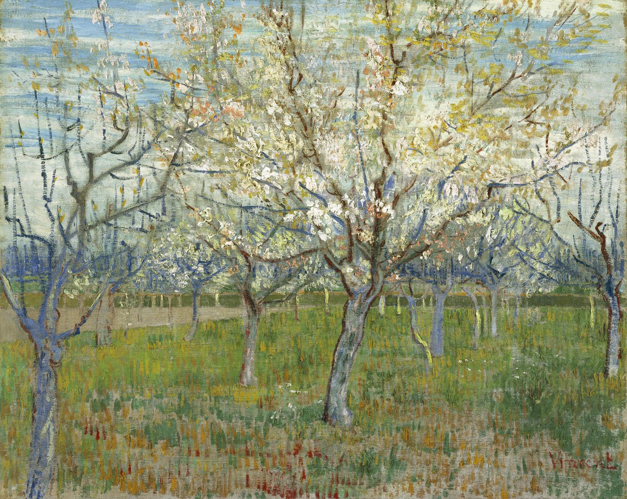 El huerto de rosas de Vincent van Gogh