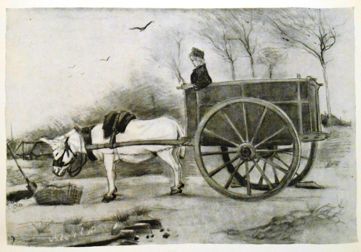 Carro de burro de Vincent van Gogh