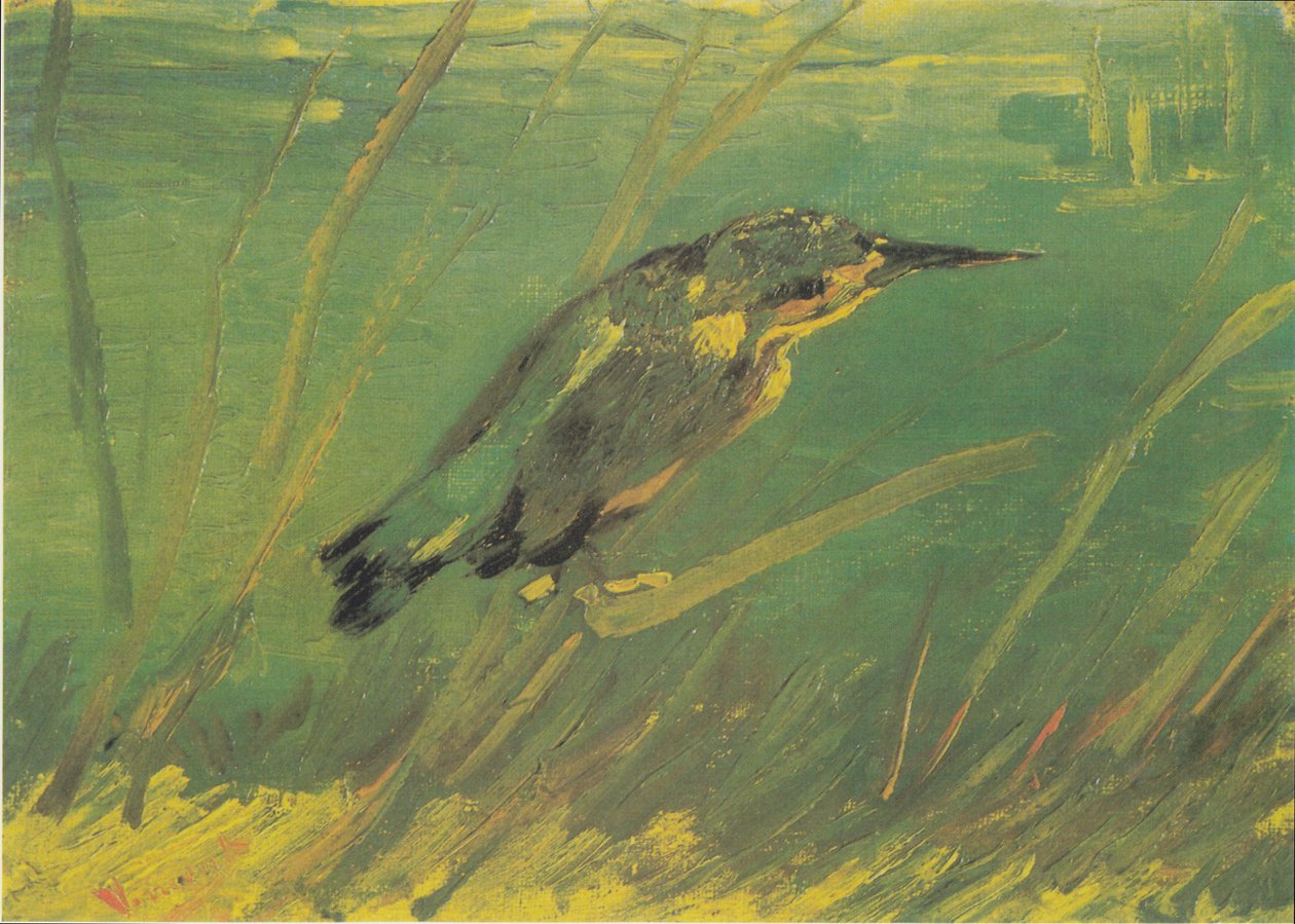 Martín pescador de Vincent van Gogh