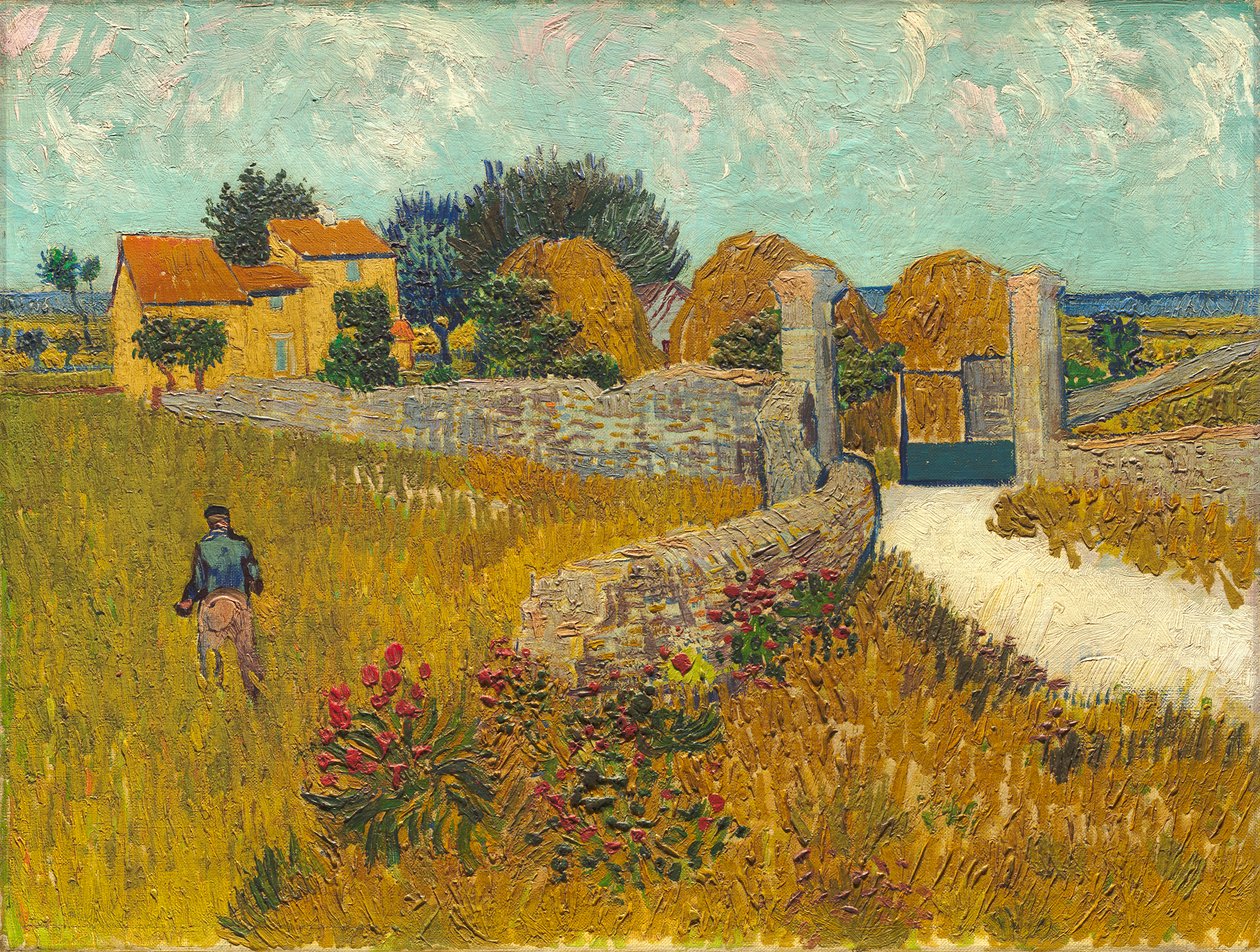 Casa de campo en Provenza, 1888 de Vincent van Gogh