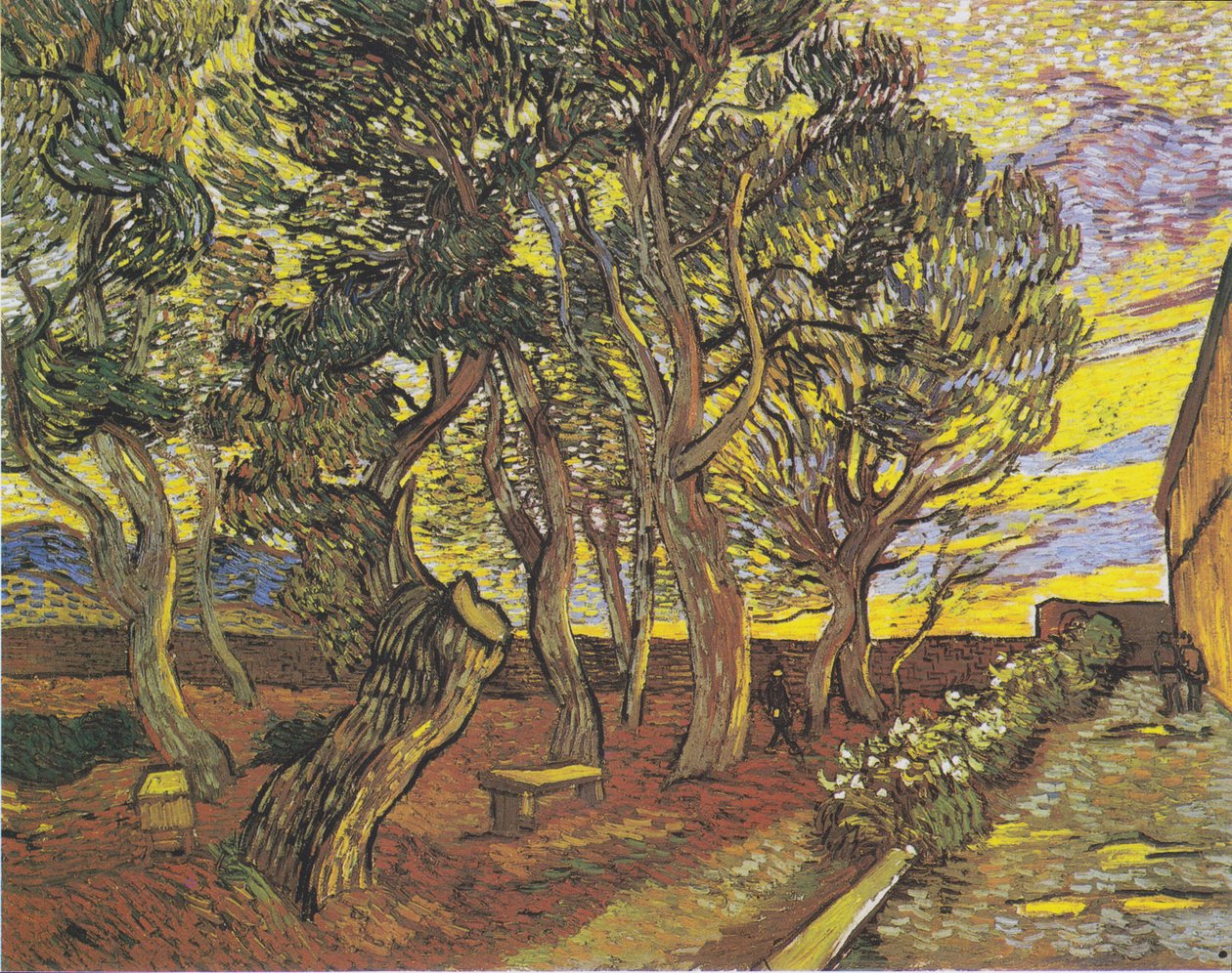 Jardín del hospital Saint-Paul de Vincent van Gogh