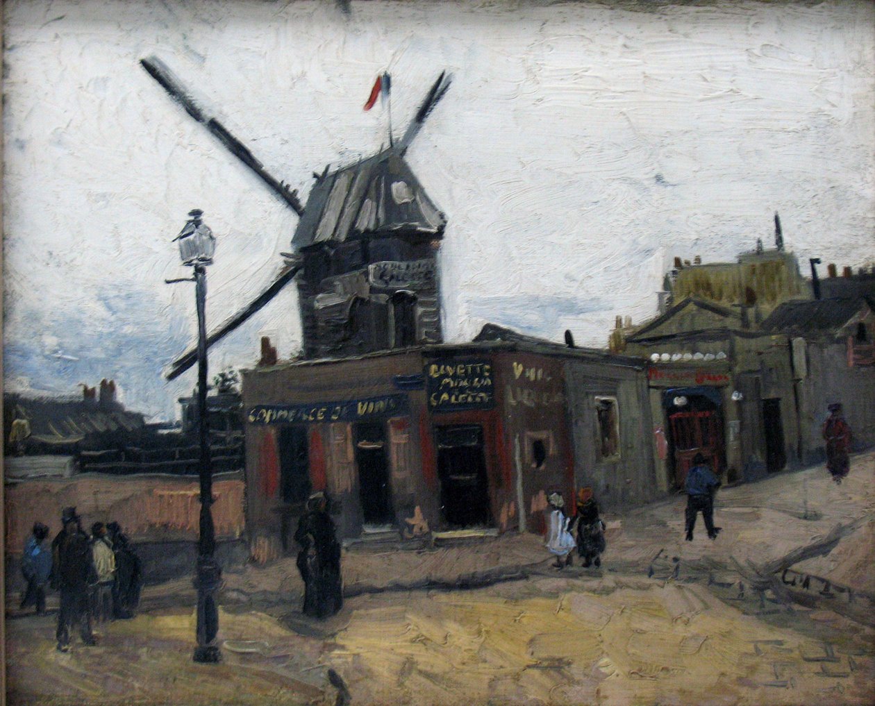 Moulin de la Galette; Museo Kröller-Müller de Vincent van Gogh