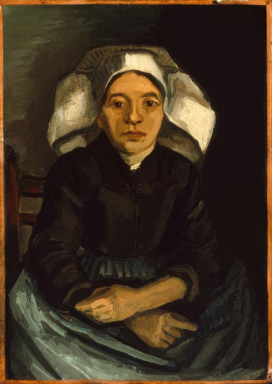 Campesina de Nuenen sentada de Vincent van Gogh