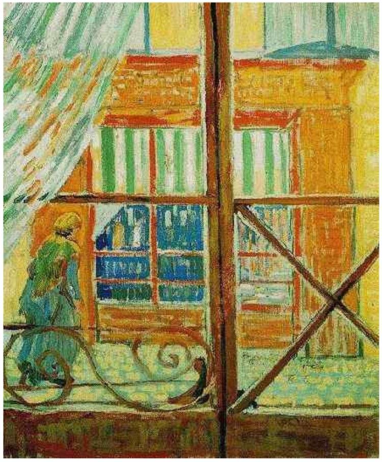 Carnicería de cerdo en Arles de Vincent van Gogh
