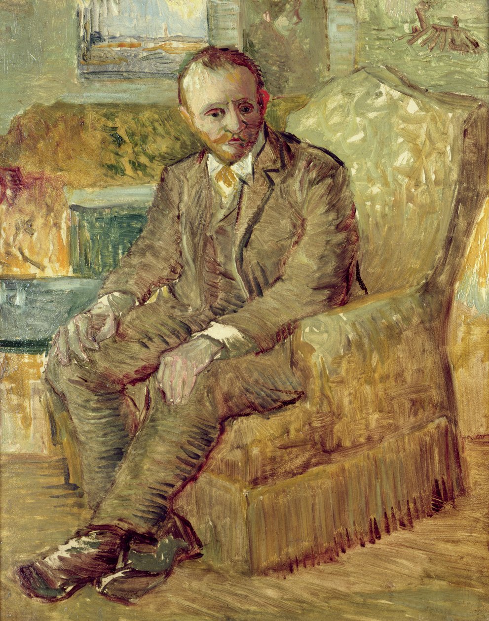 Retrato de Alexander Reid, c.1887 de Vincent van Gogh