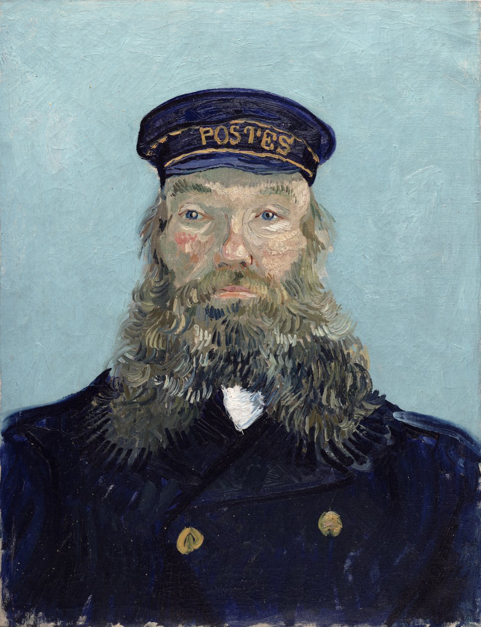 Retrato del Cartero Roulin, 1888 de Vincent van Gogh