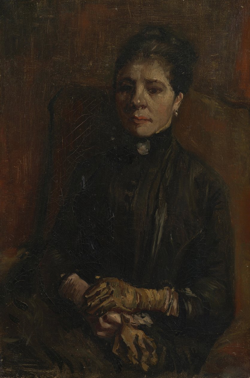 Retrato de una mujer de Vincent van Gogh