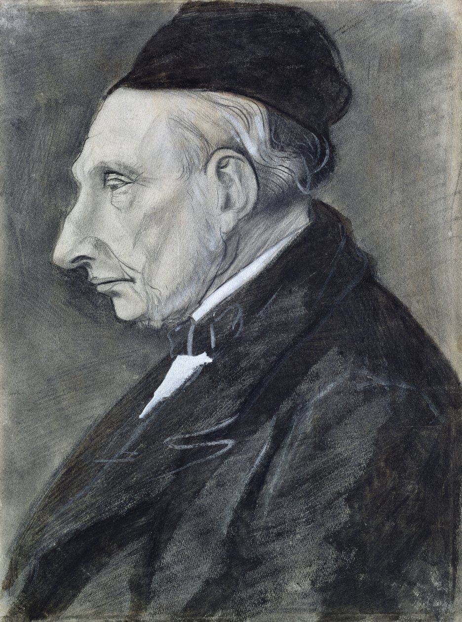 Retrato del abuelo del artista, 1881 de Vincent van Gogh
