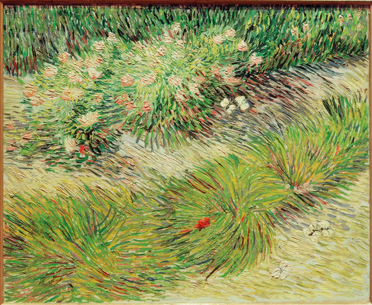 Mariposas y flores de Vincent van Gogh