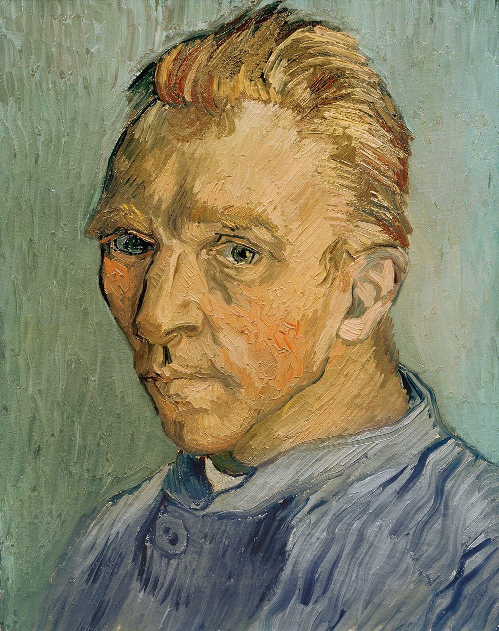 Autorretrato, 1889 de Vincent van Gogh