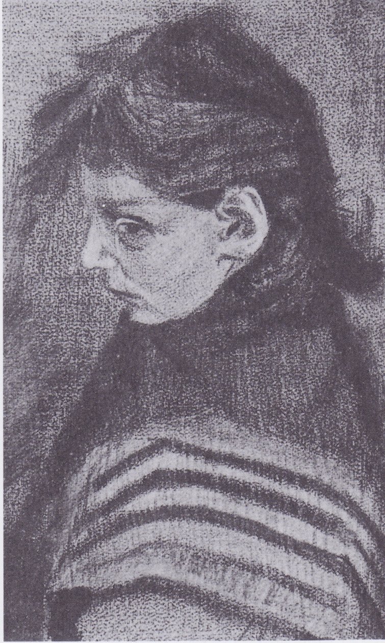 Hija de Sien con Chal de Vincent van Gogh