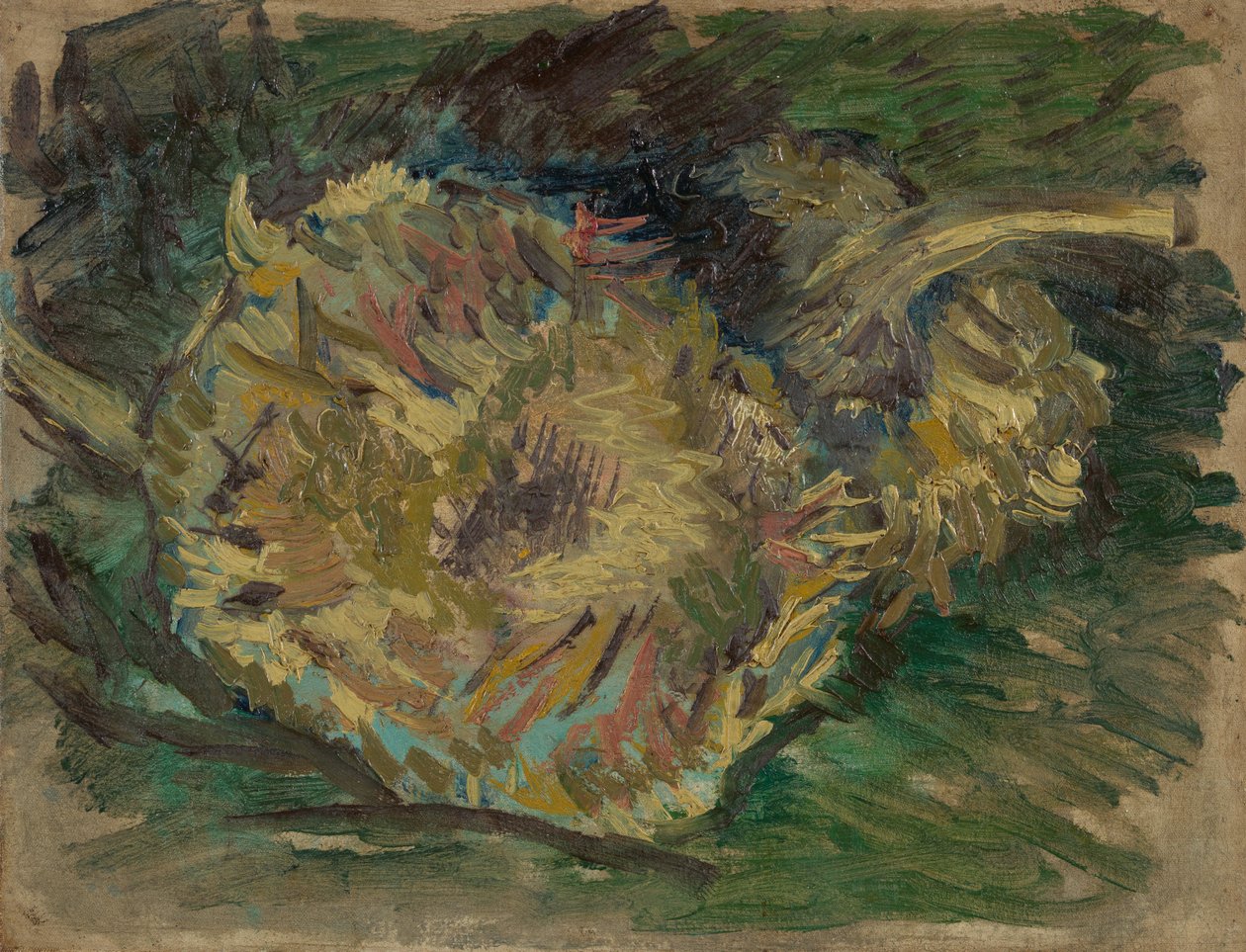 Girasoles marchitos de Vincent van Gogh