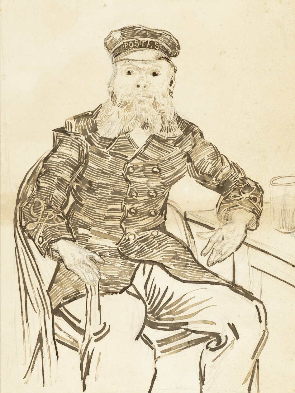 El cartero Joseph Roulin, 1888 de Vincent van Gogh