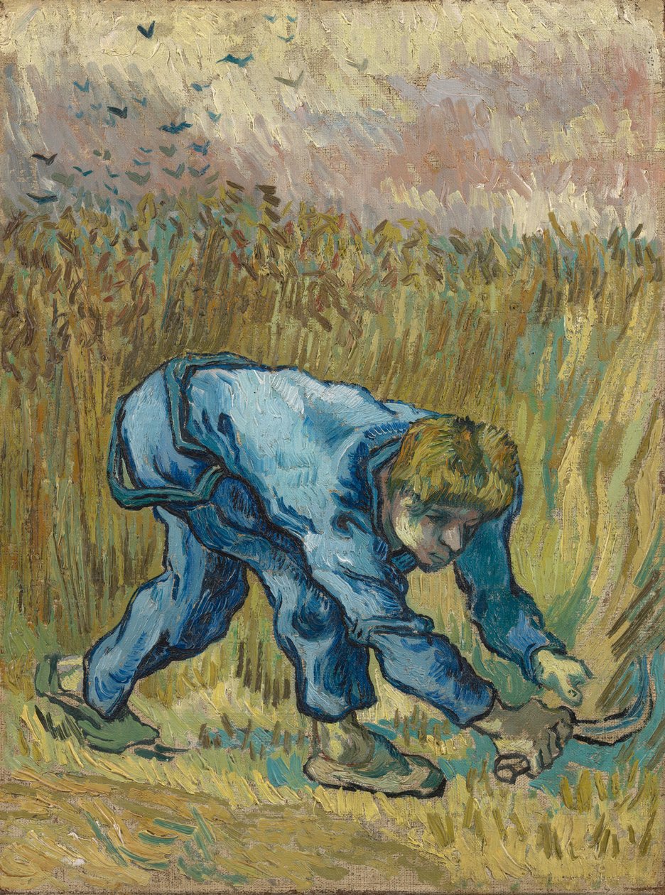 El segador (después de Millet) de Vincent van Gogh