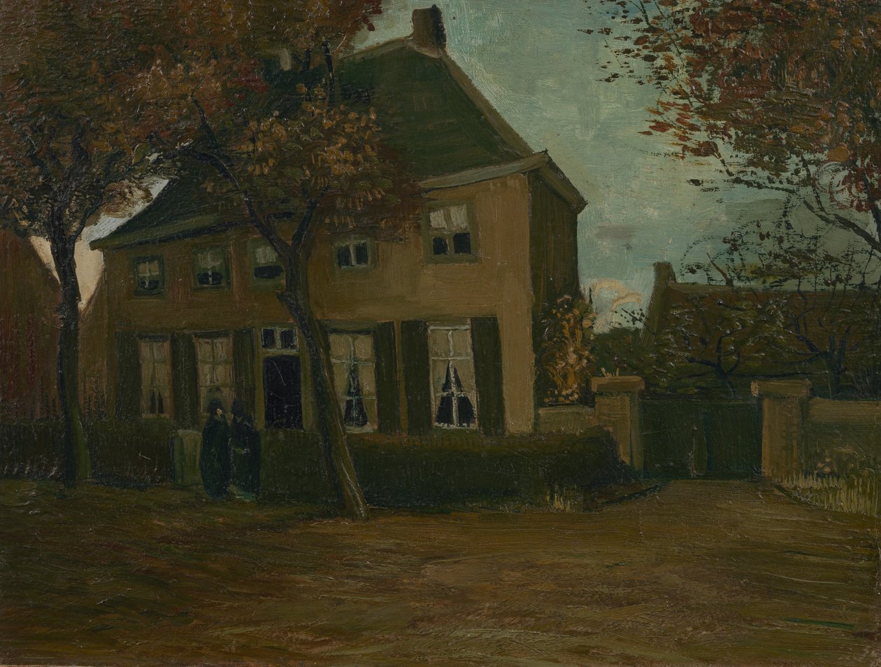 La vicaría en Nuenen de Vincent van Gogh