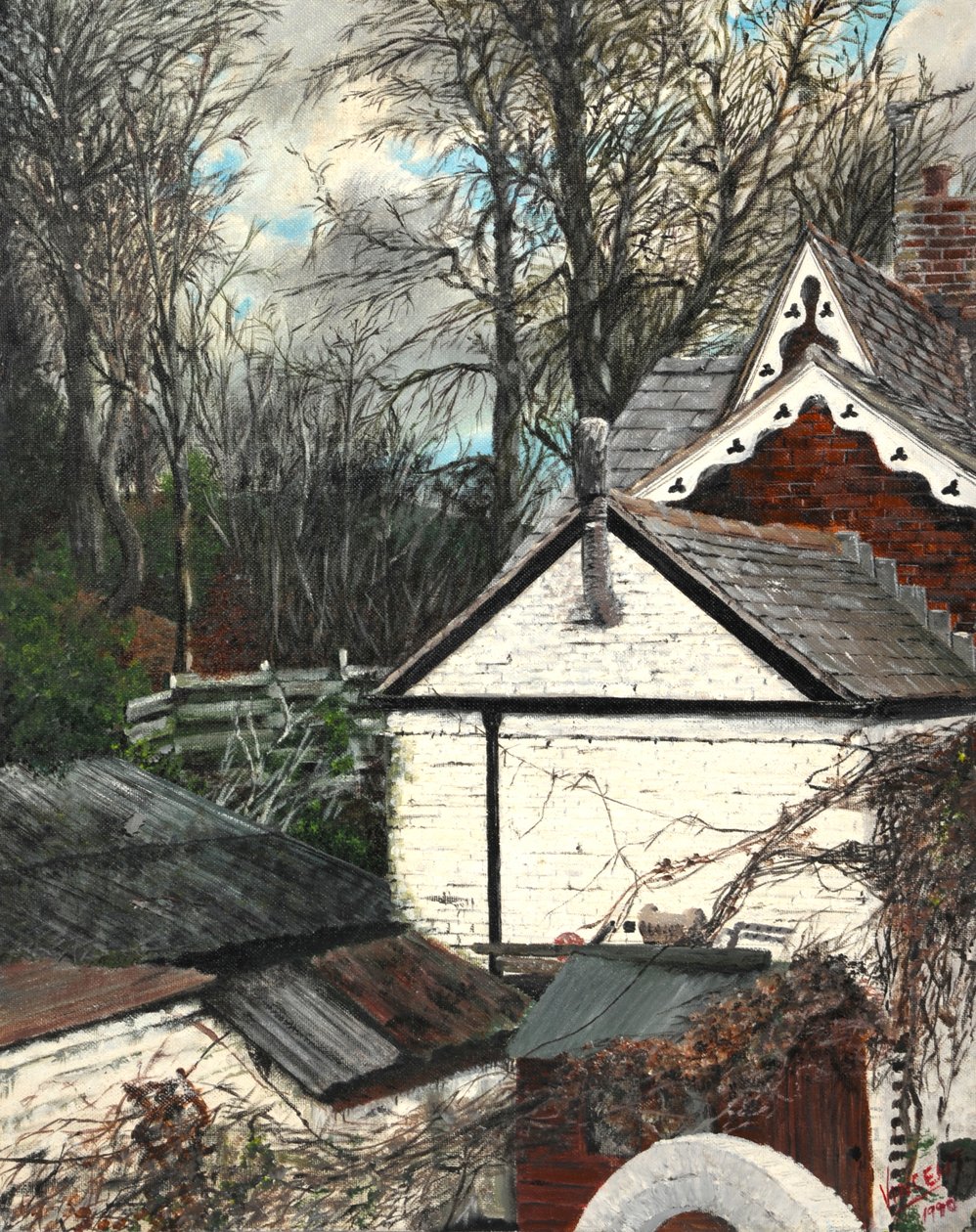 Una colina encantada, Mold, Gales de Vincent Alexander Booth