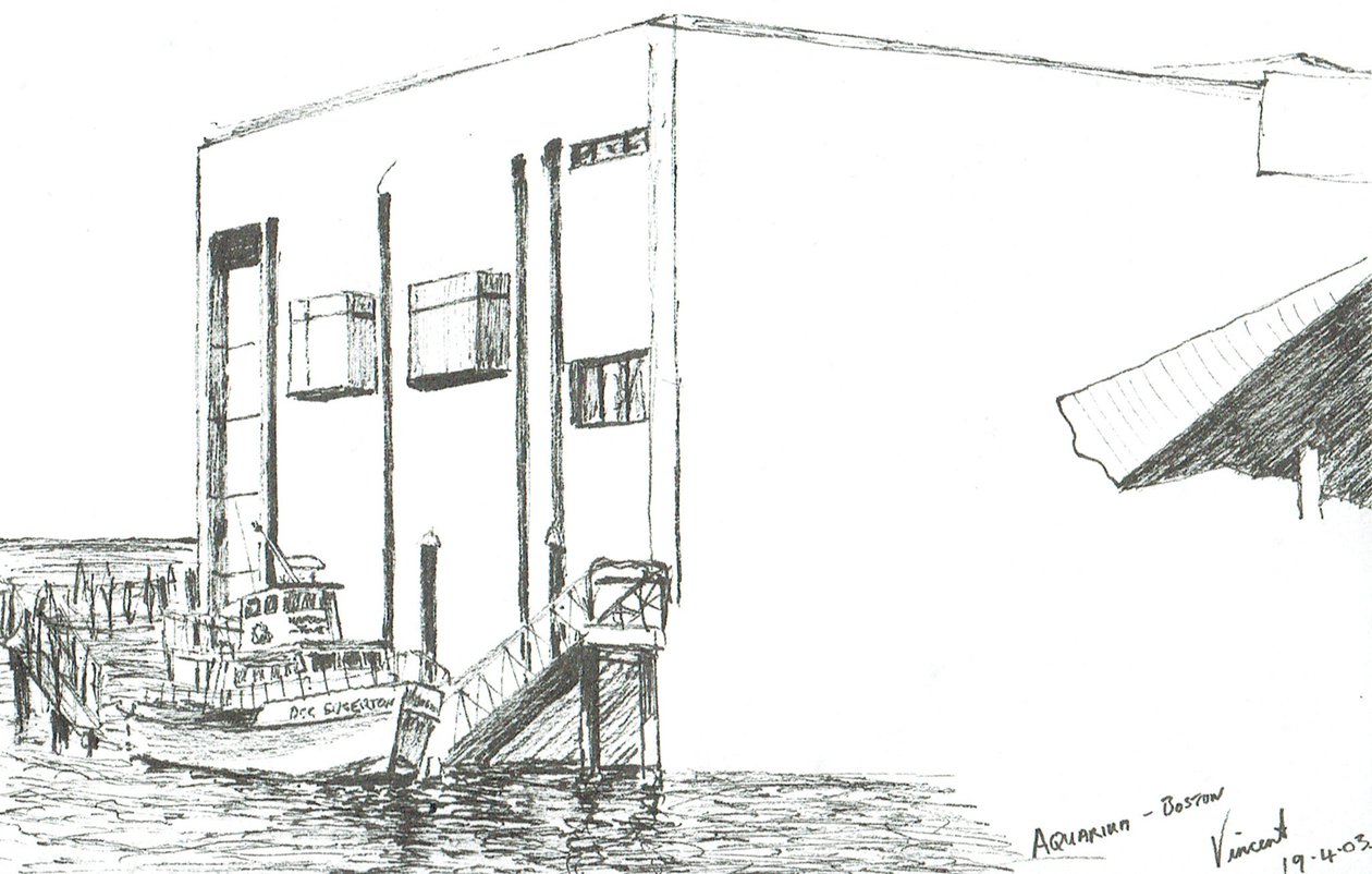 Acuario Boston Mass, 2003 de Vincent Alexander Booth