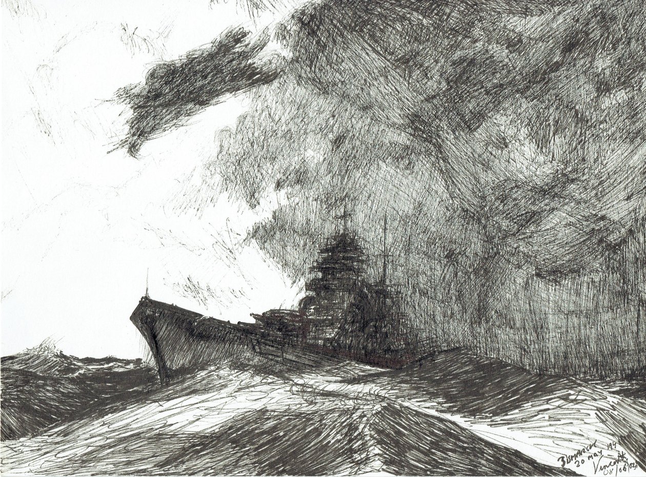 Bismarck fuera de la tormenta, 2002 de Vincent Alexander Booth