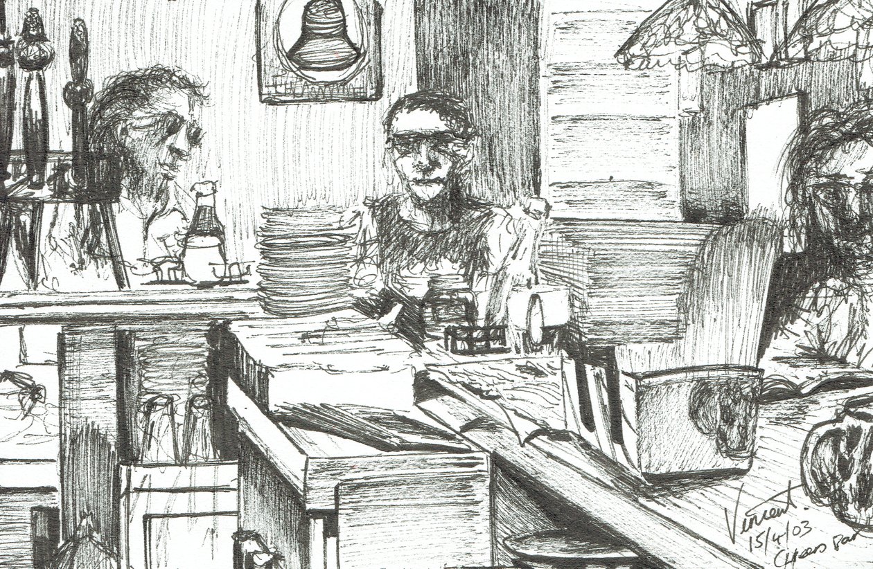 Bar Cheers Boston EE.UU., 2003 de Vincent Alexander Booth