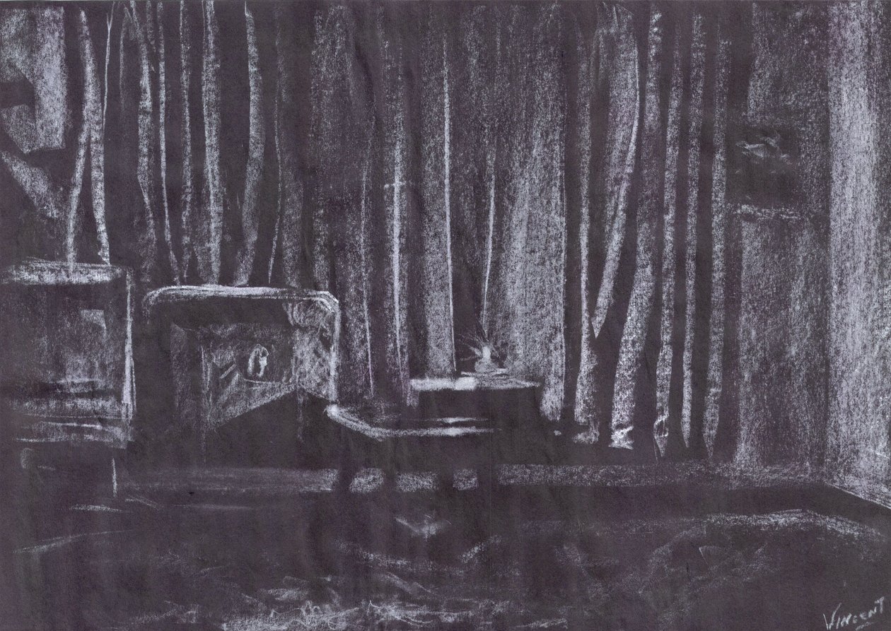 Cortinas a la luz de las velas de Vincent Alexander Booth
