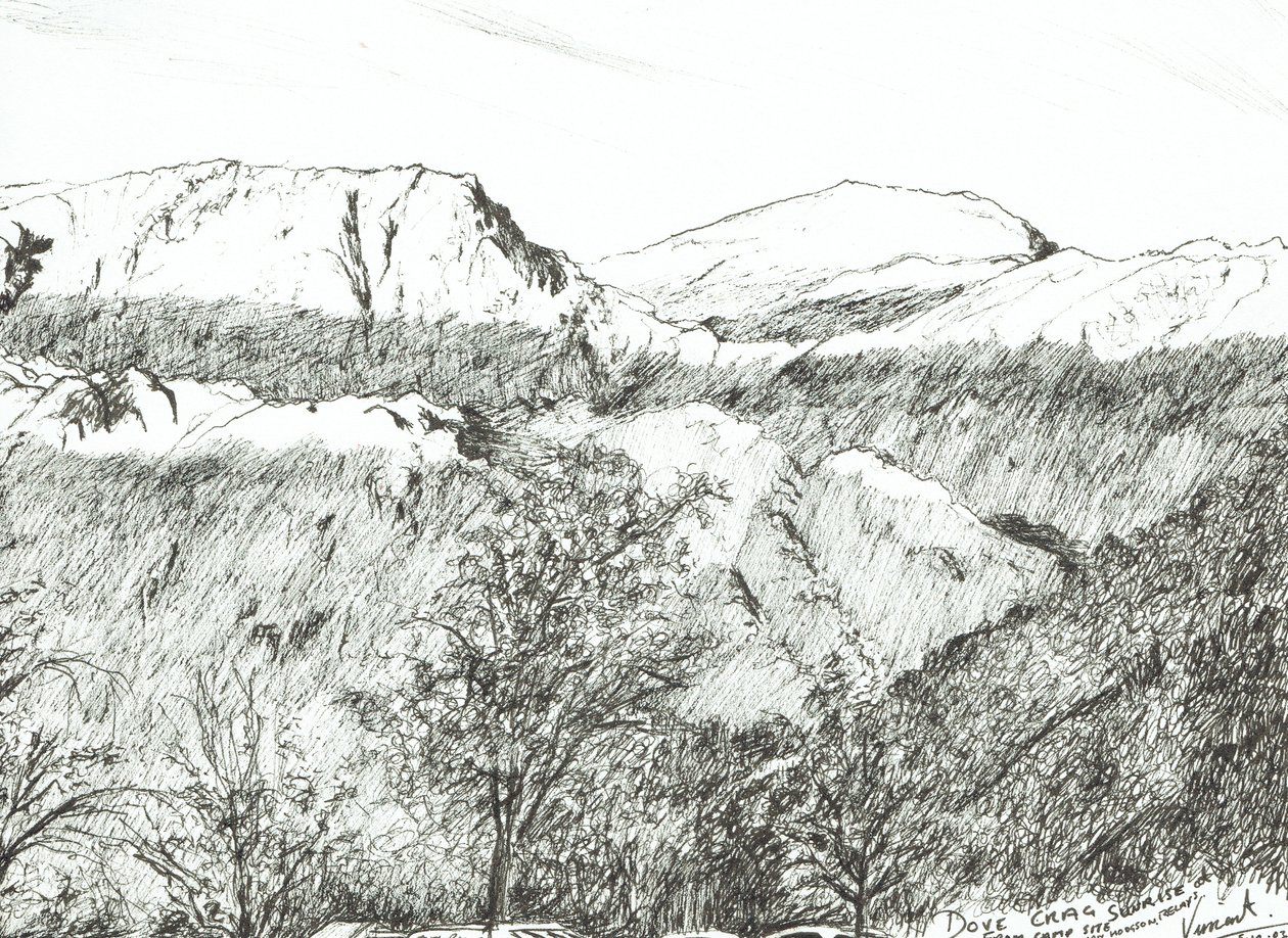 Dove Crag al amanecer, 2003 de Vincent Alexander Booth
