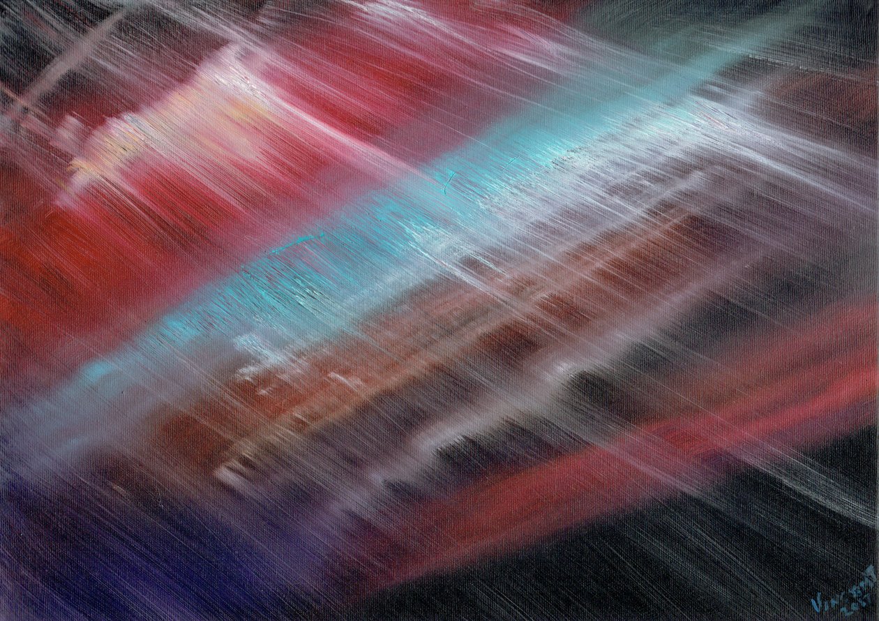 Vuelo a través de la lluvia, 2017 de Vincent Alexander Booth