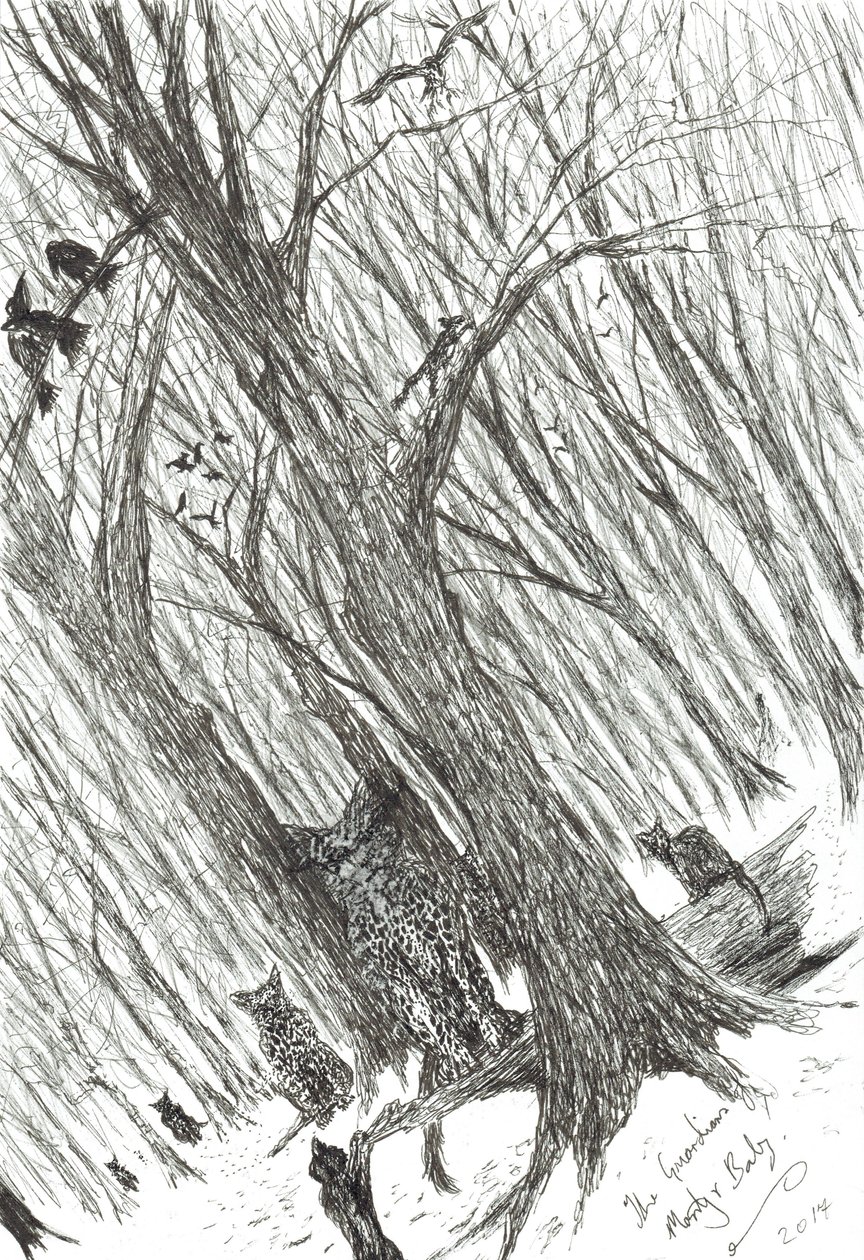 Los guardianes de Monty y el bebé, 2013 de Vincent Alexander Booth