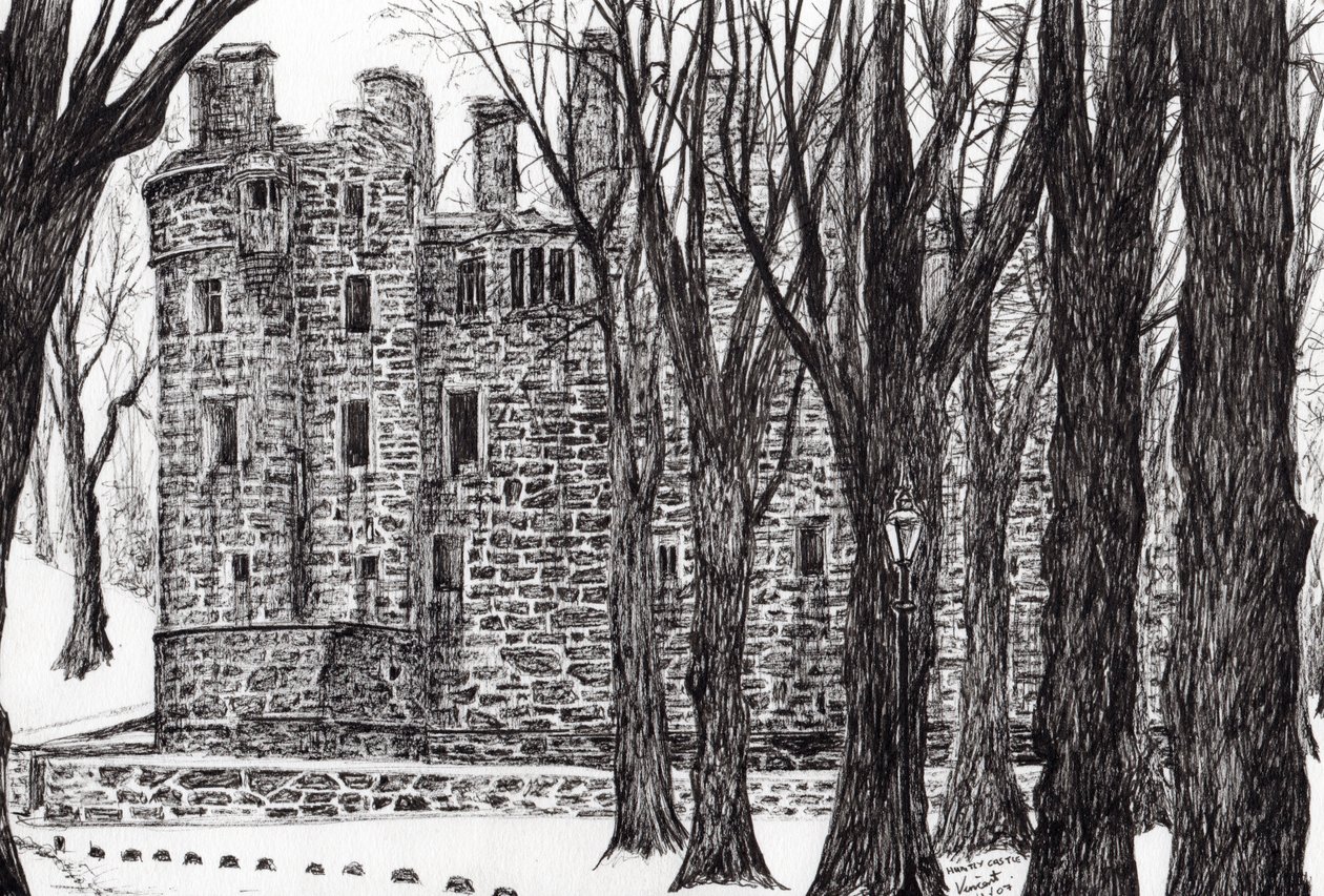 Castillo de Huntly Escocia, 2007 de Vincent Alexander Booth