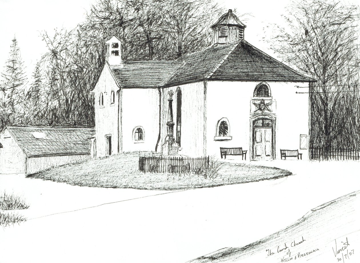 Iglesia Parroquial de Killin y Ardeonaig, 2007 de Vincent Alexander Booth