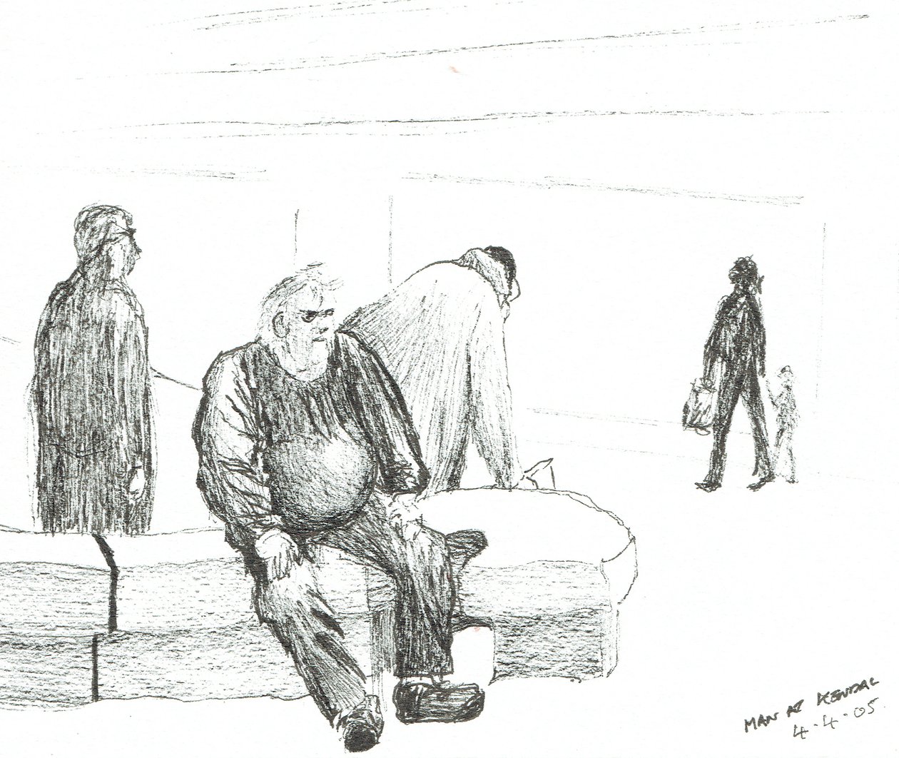 Hombre en Kendal, 2005 de Vincent Alexander Booth
