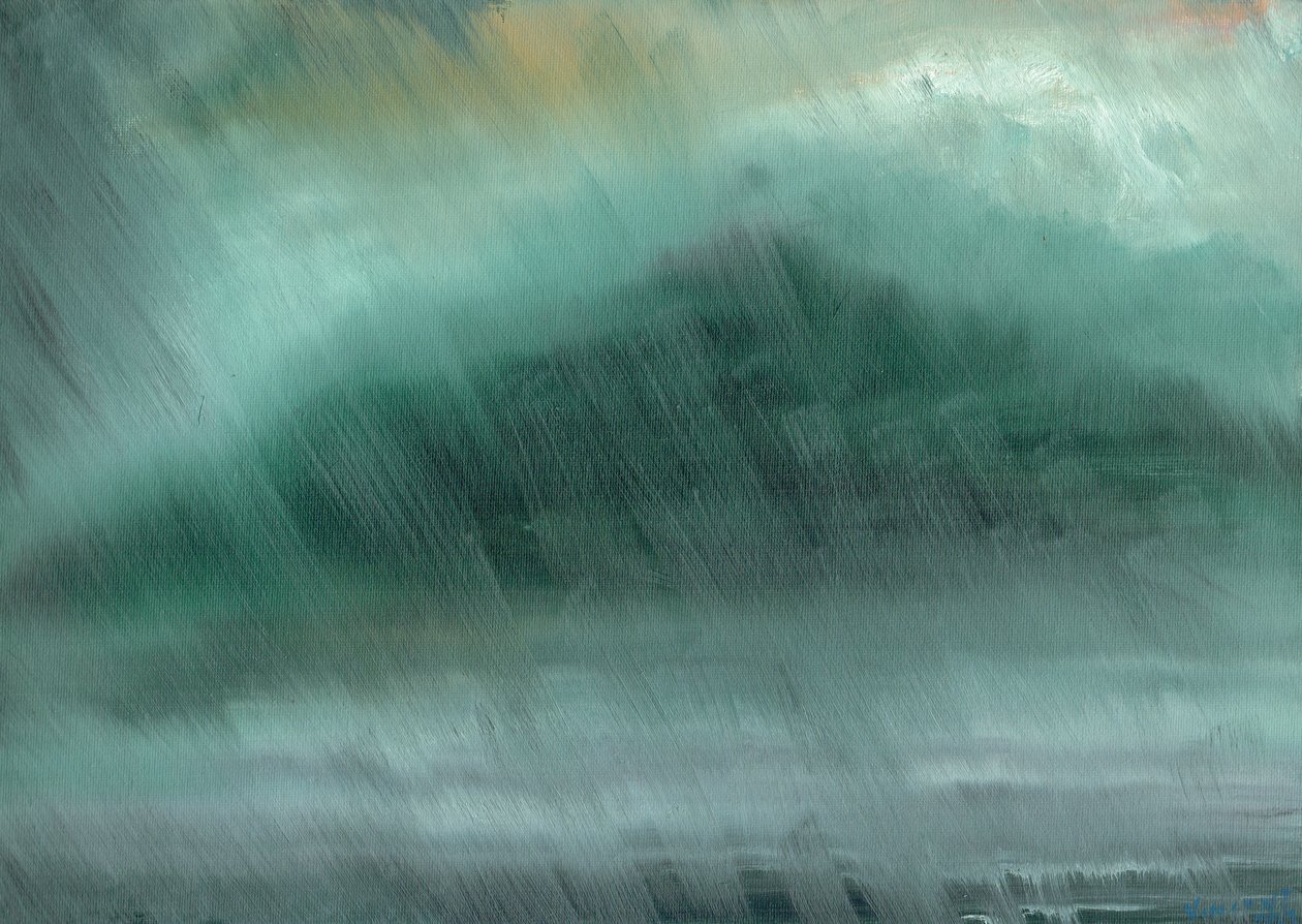 Montañas lluvia, 2017 de Vincent Alexander Booth