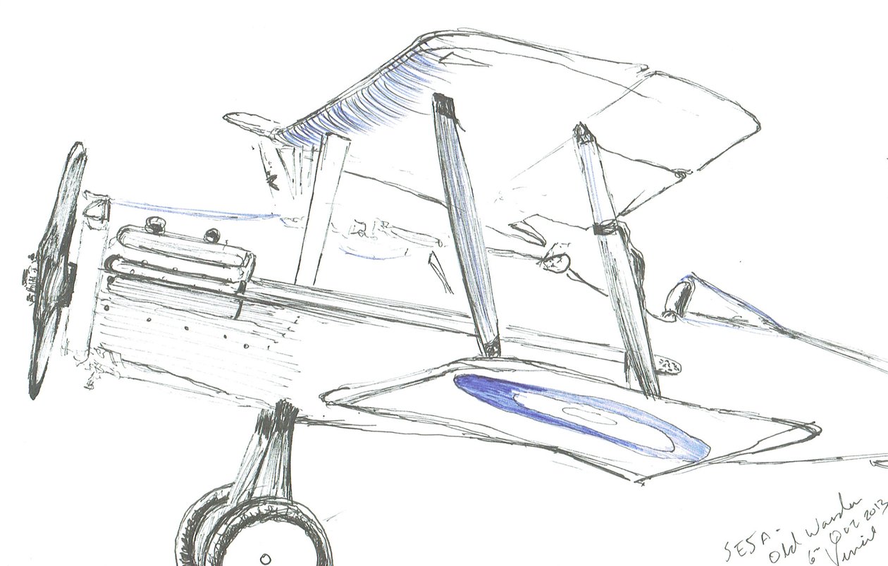 SE5-A en Old Warden de Vincent Alexander Booth