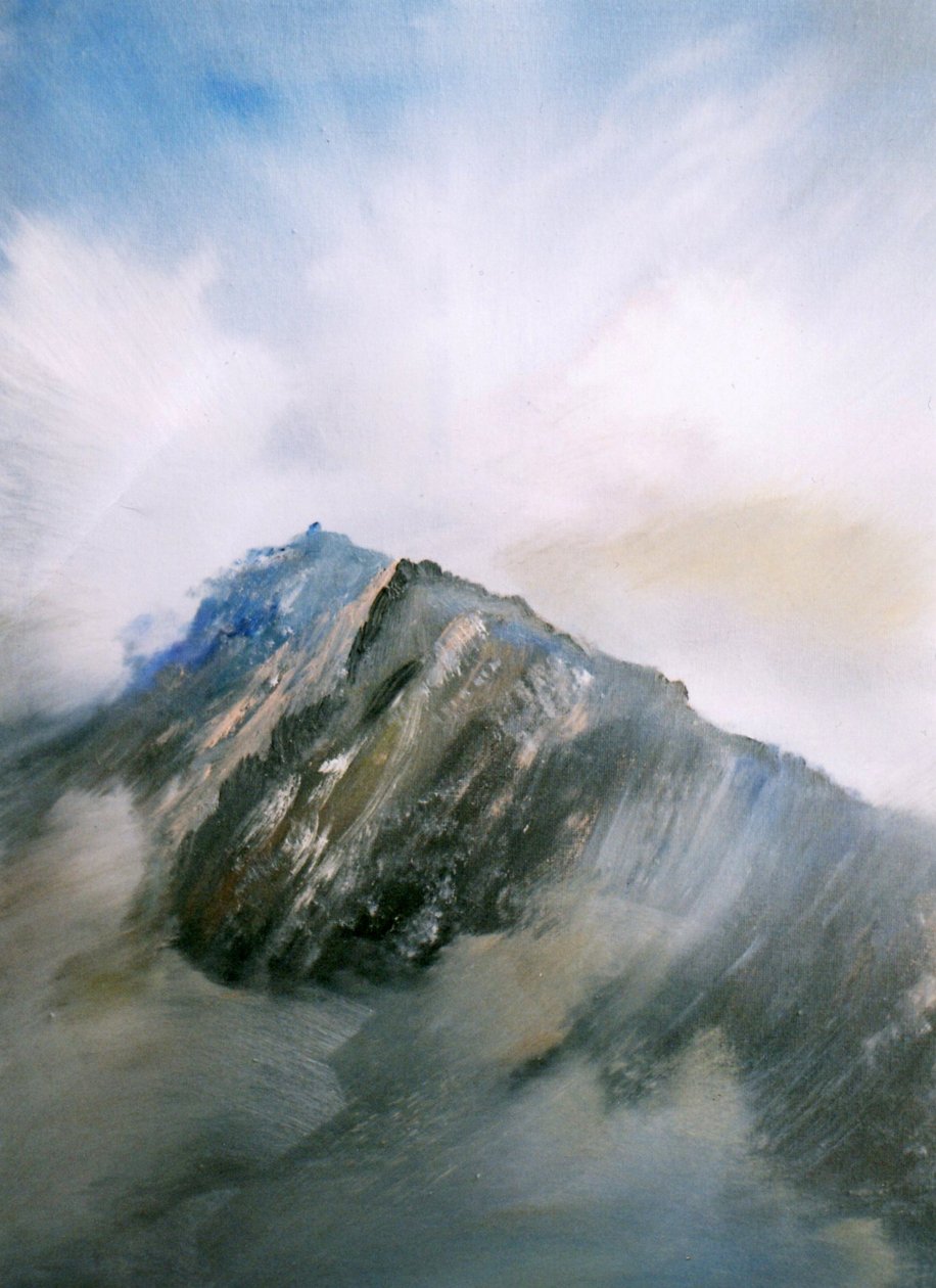 Roca de edades en Snowdon de Vincent Alexander Booth
