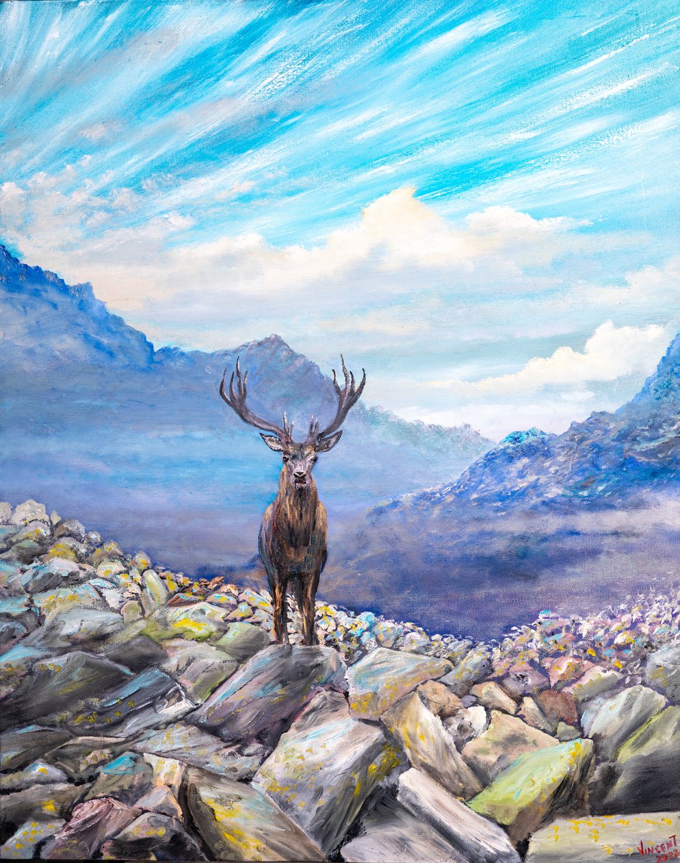 Reunión en las rocas, 2022 de Vincent Alexander Booth