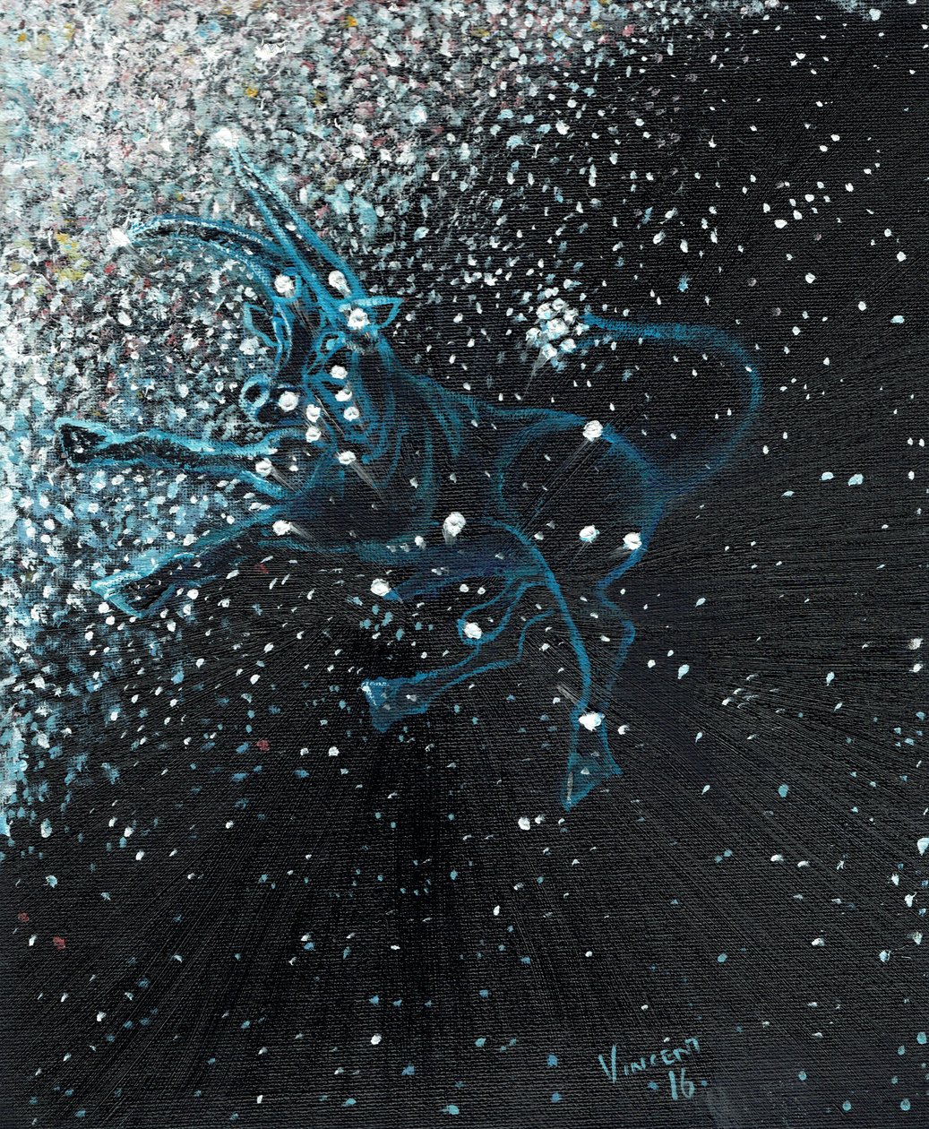 Signo zodiacal Tauro, 2016 de Vincent Alexander Booth