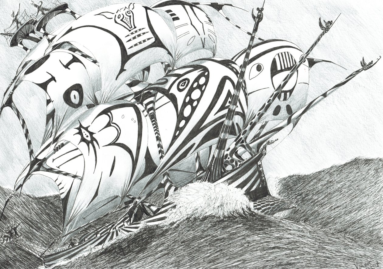 Creadores de tormentas Mar Arábigo, 2017 de Vincent Alexander Booth