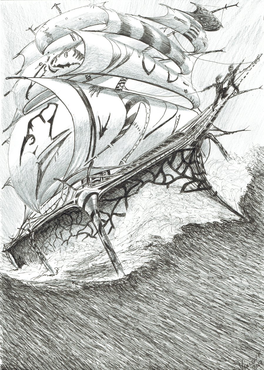 Creadores de tormentas en el mar de Arafura, 2017 de Vincent Alexander Booth