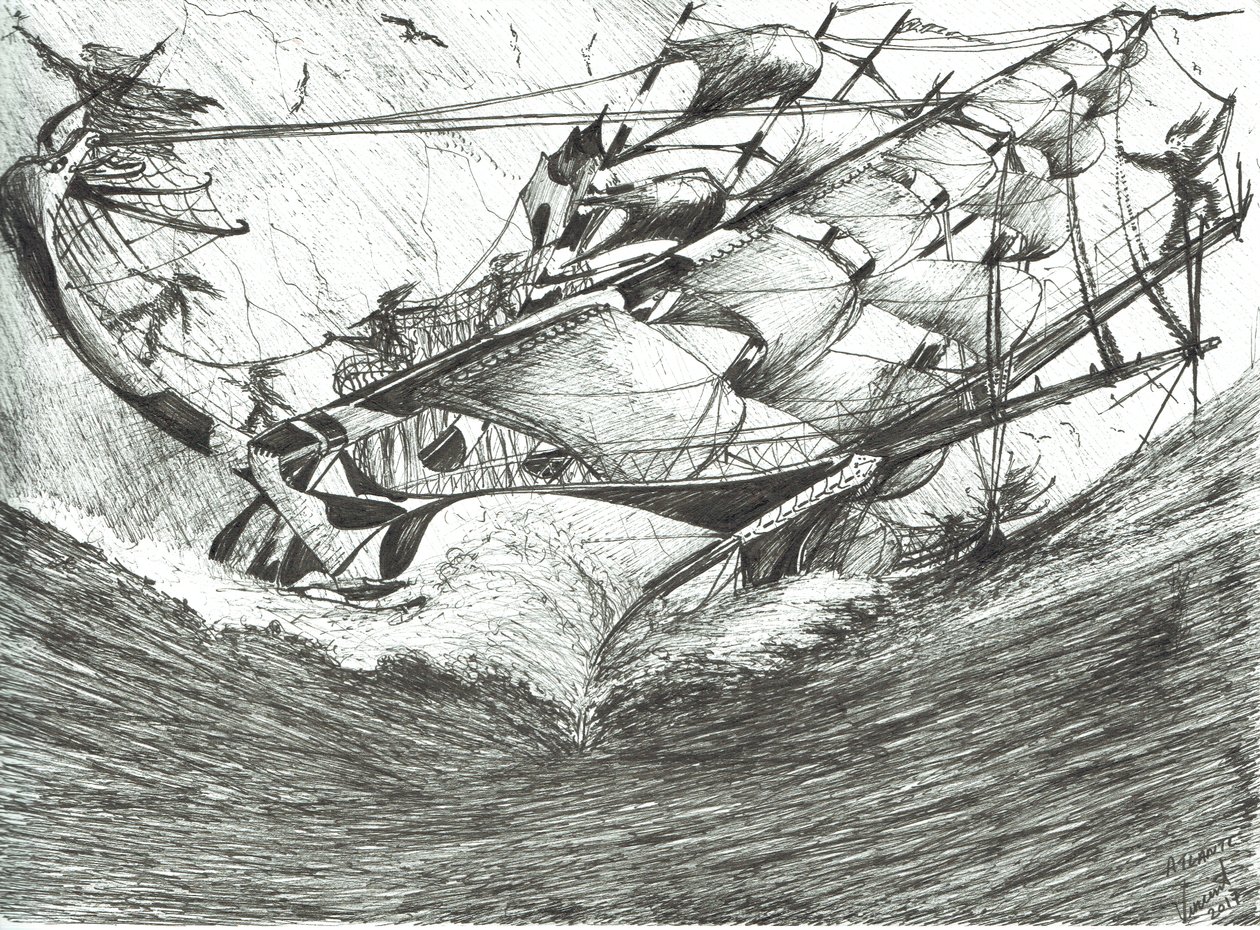 Creadores de tormentas Océano Ártico, 2017 de Vincent Alexander Booth