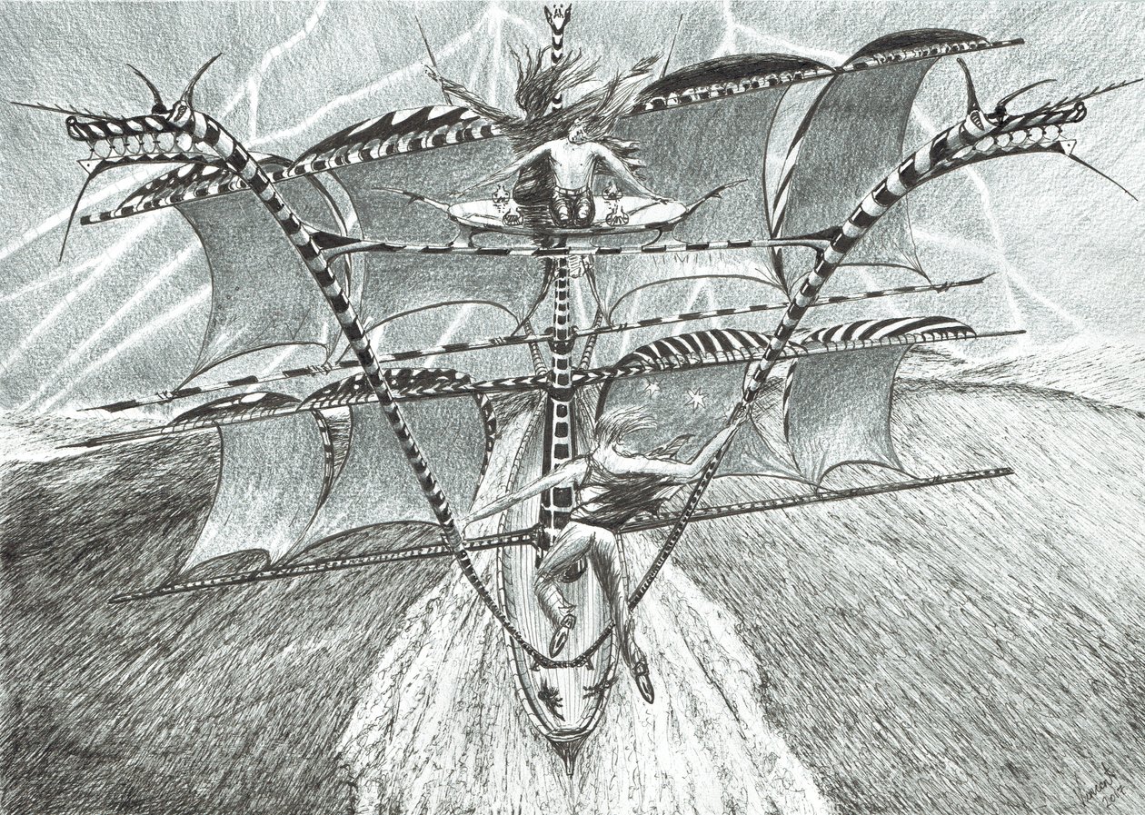 Creadores de tormentas en el mar de Bellingshausen, 2017 de Vincent Alexander Booth