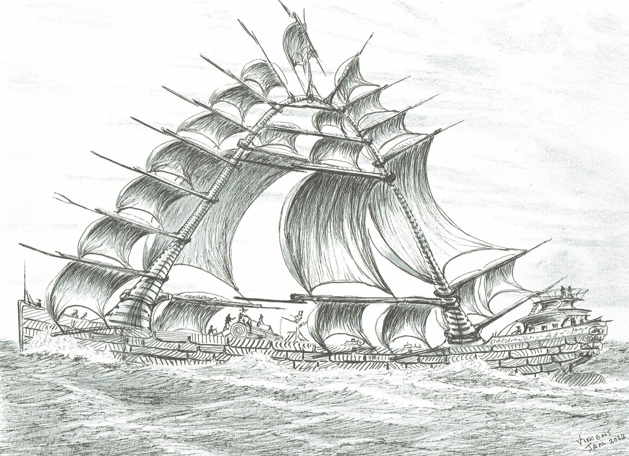 Tormenta Creadores Buzzards Bay, 2022 de Vincent Alexander Booth