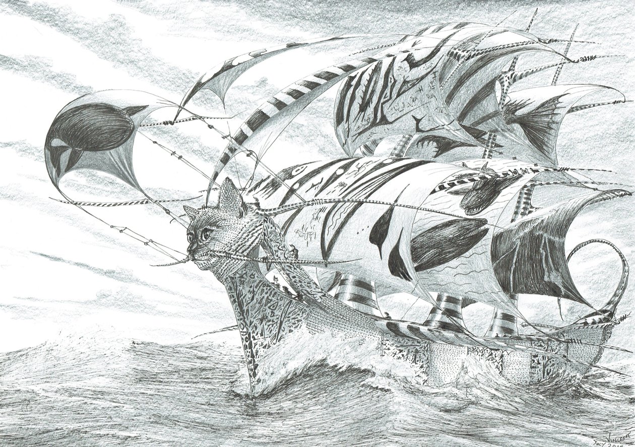 Creadores de tormentas Mar de Chiloé, 2018 de Vincent Alexander Booth