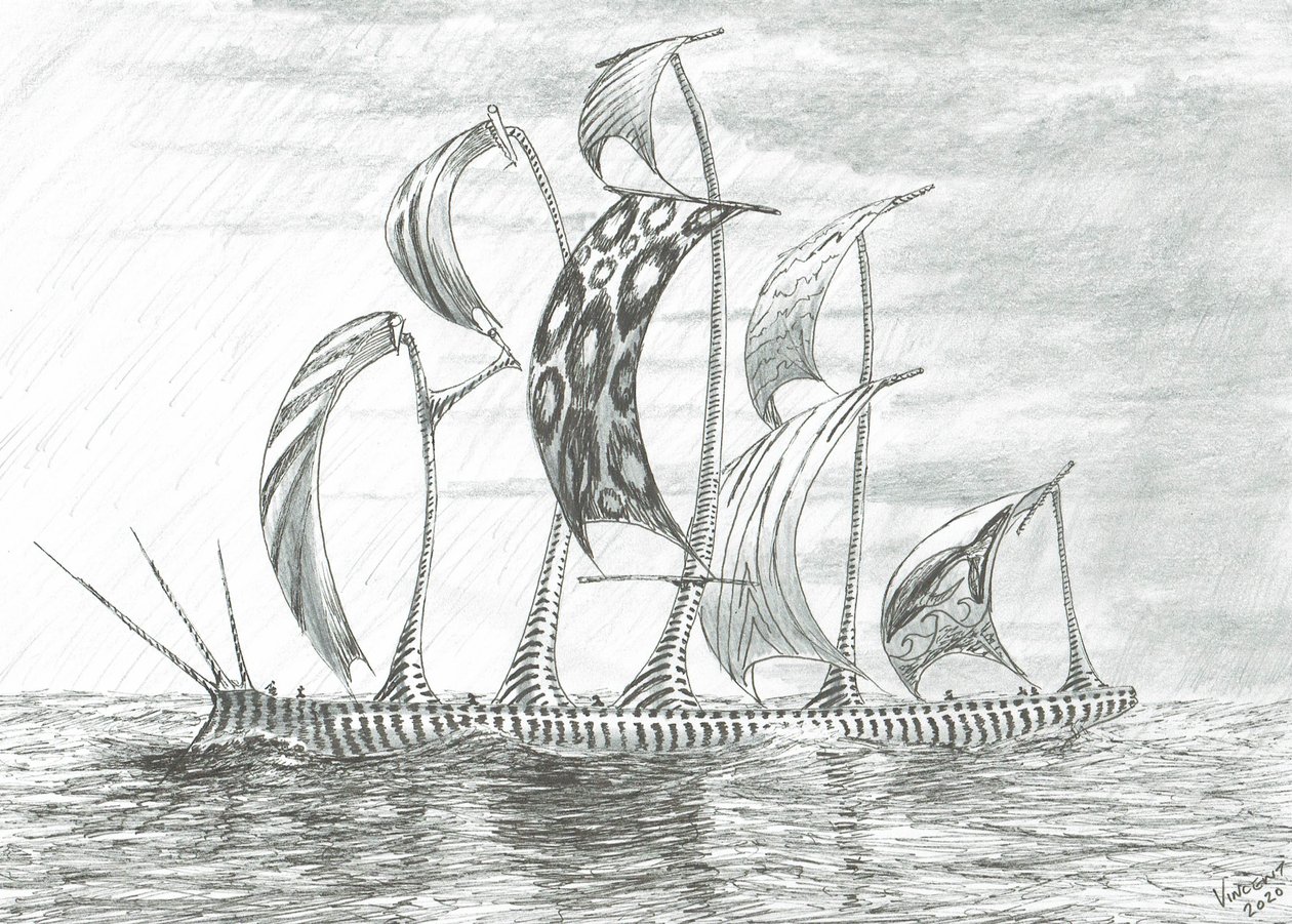 Creadores de tormentas en el Mar Muerto de Vincent Alexander Booth