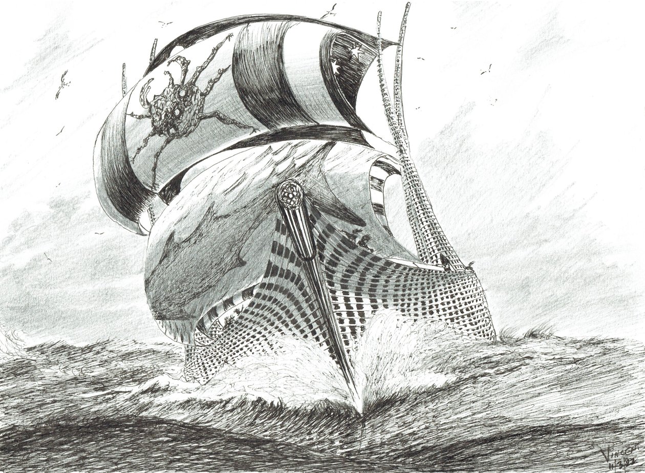Creadores de tormentas Bahía de Frobisher, 2022 de Vincent Alexander Booth