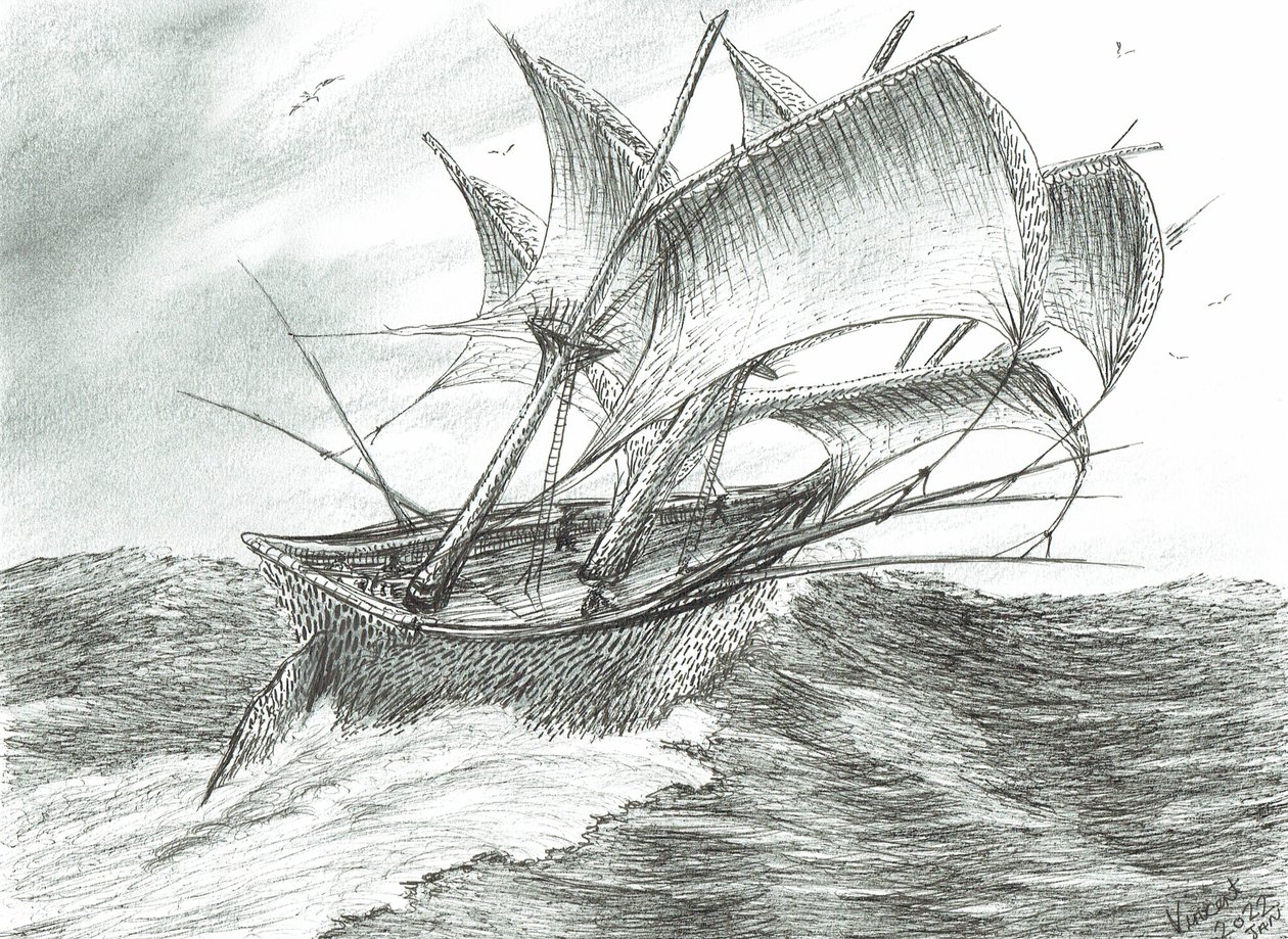 Creadoras de tormentas del Golfo de Omán, 2022 de Vincent Alexander Booth
