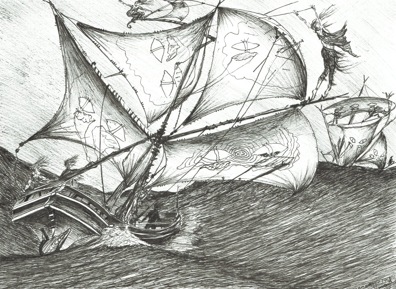 Creadores de tormentas Océano Índico, 2017 de Vincent Alexander Booth